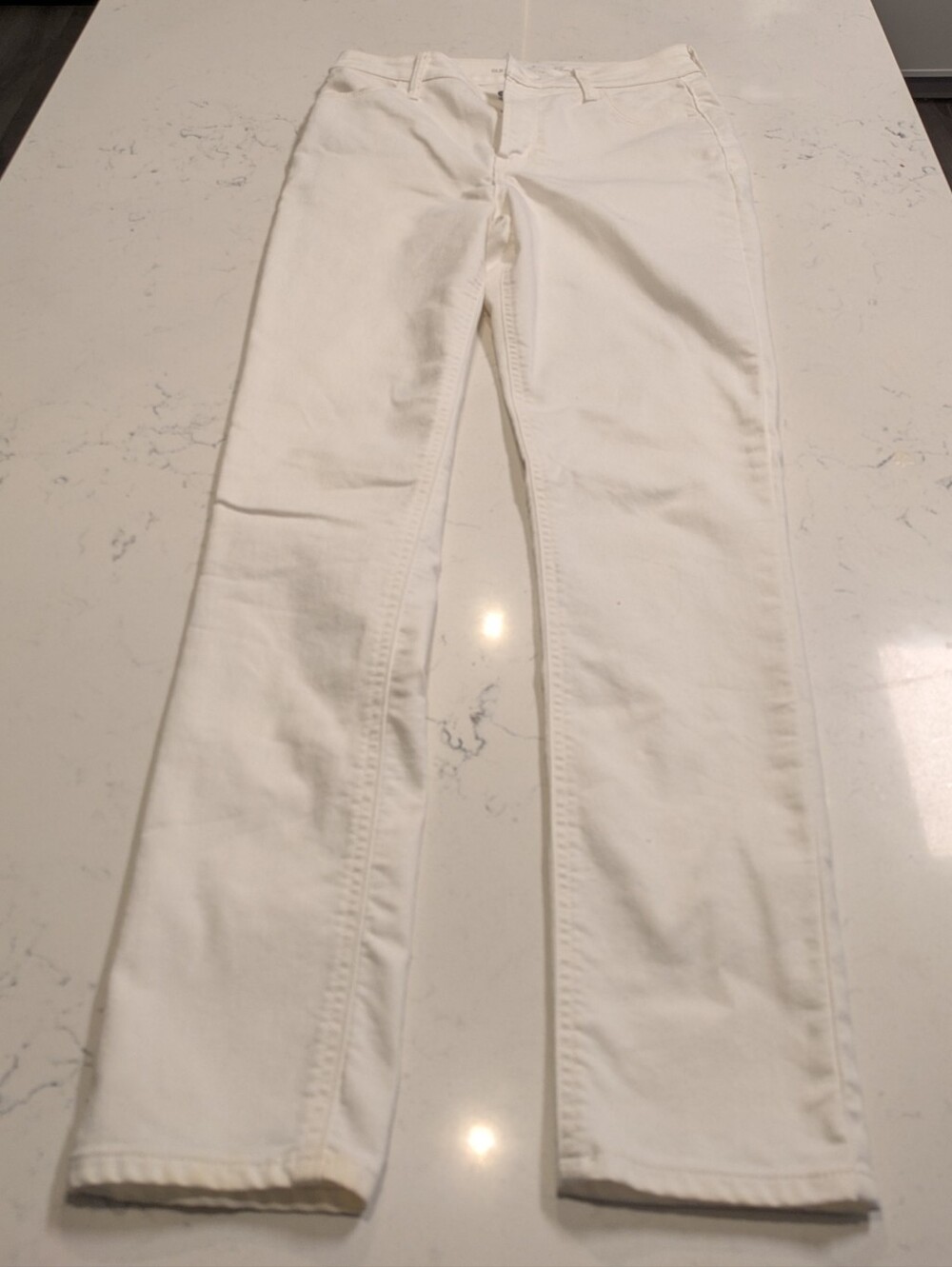 Old Navy Wow Super Skinny Jeans White 6T